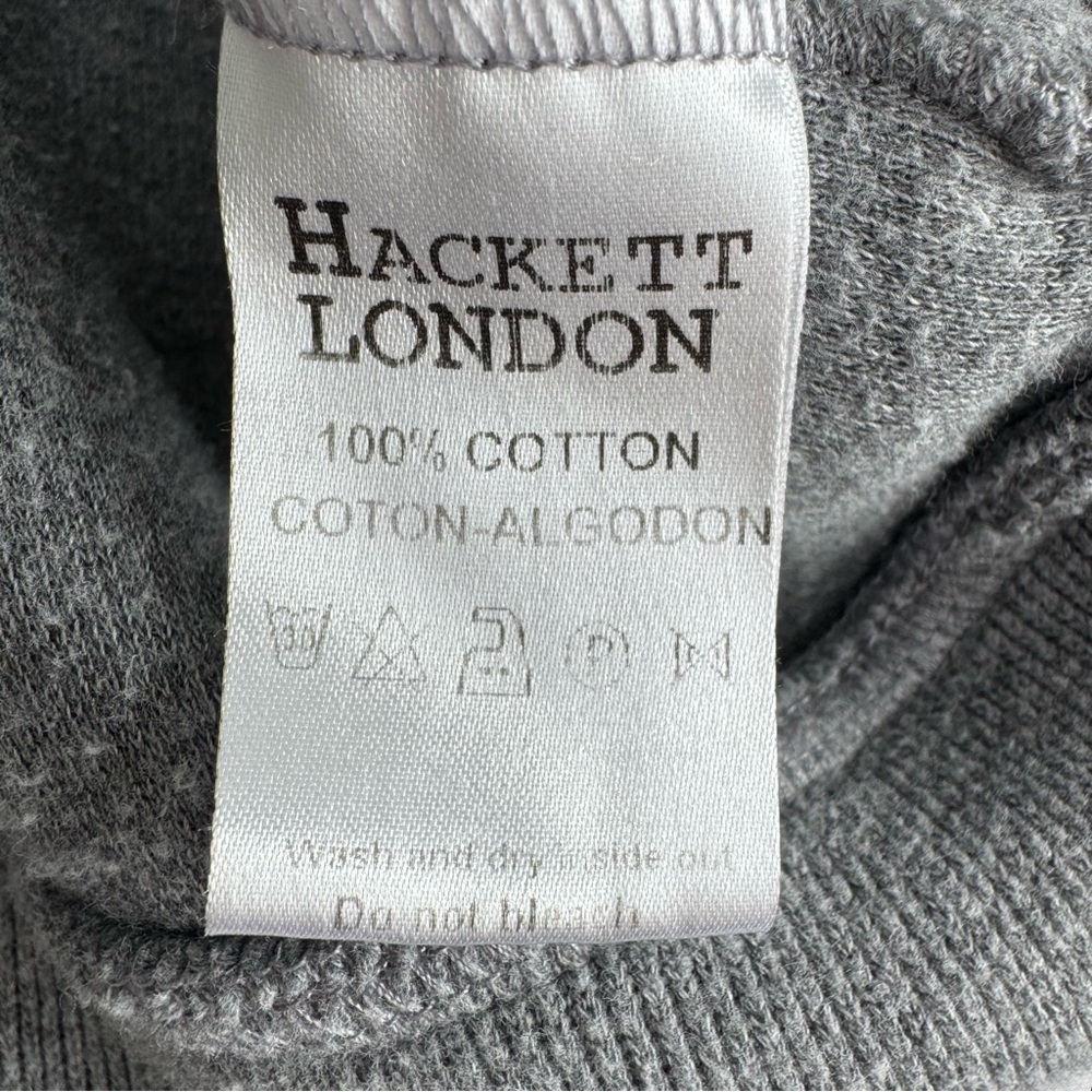 Hackett London Aston Martin Racing Pullover Large Mock Turtleneck 1/4 Zip - Picture 15 of 15